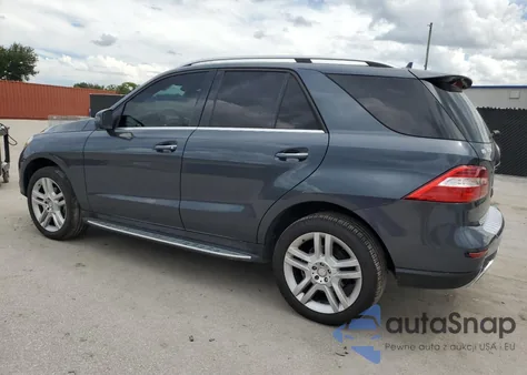 2015 Mercedes-Benz Ml 350 4Matic из США, поврежденный, VIN 4JGDA5HB5FA503040